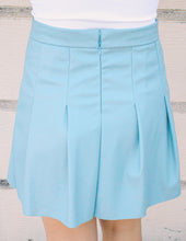 Load image into Gallery viewer, Coming Back For You Mini Skirt - Periwinkle