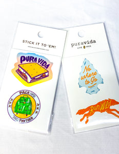 Puravida Wholesale 4 Sticker Sheet