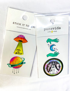 Puravida Wholesale 4 Sticker Sheet