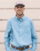 Load image into Gallery viewer, Southern Tide Men's Intercoastal Mini Tattersal Long Sleeve Button Down Sportshirt
