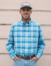 Load image into Gallery viewer, Southern Tide Men's Channel Marker Mixed Plaid Long Sleeve Sportshirt