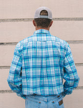 Load image into Gallery viewer, Southern Tide Men's Channel Marker Mixed Plaid Long Sleeve Sportshirt