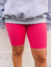 Load image into Gallery viewer, The Pop Biker Shorts-Hot Pink