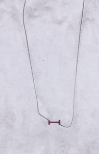 Must Have Silver Initial Necklace