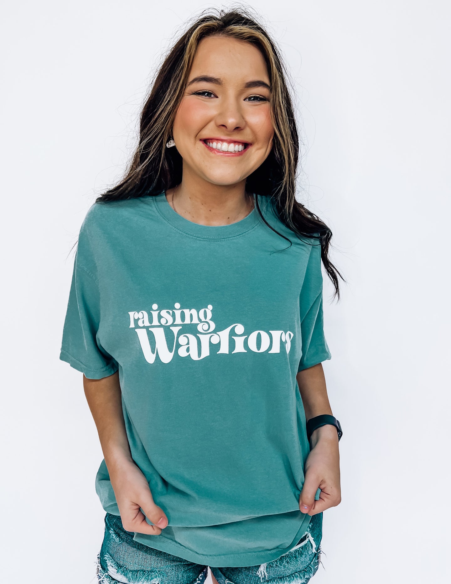 Addyson Nicole Raising Warriors-Seafoam