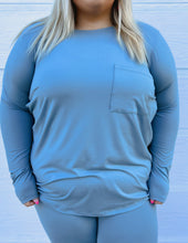 Load image into Gallery viewer, *Doorbuster* Zenana Leggings Plus Size-Blue Grey