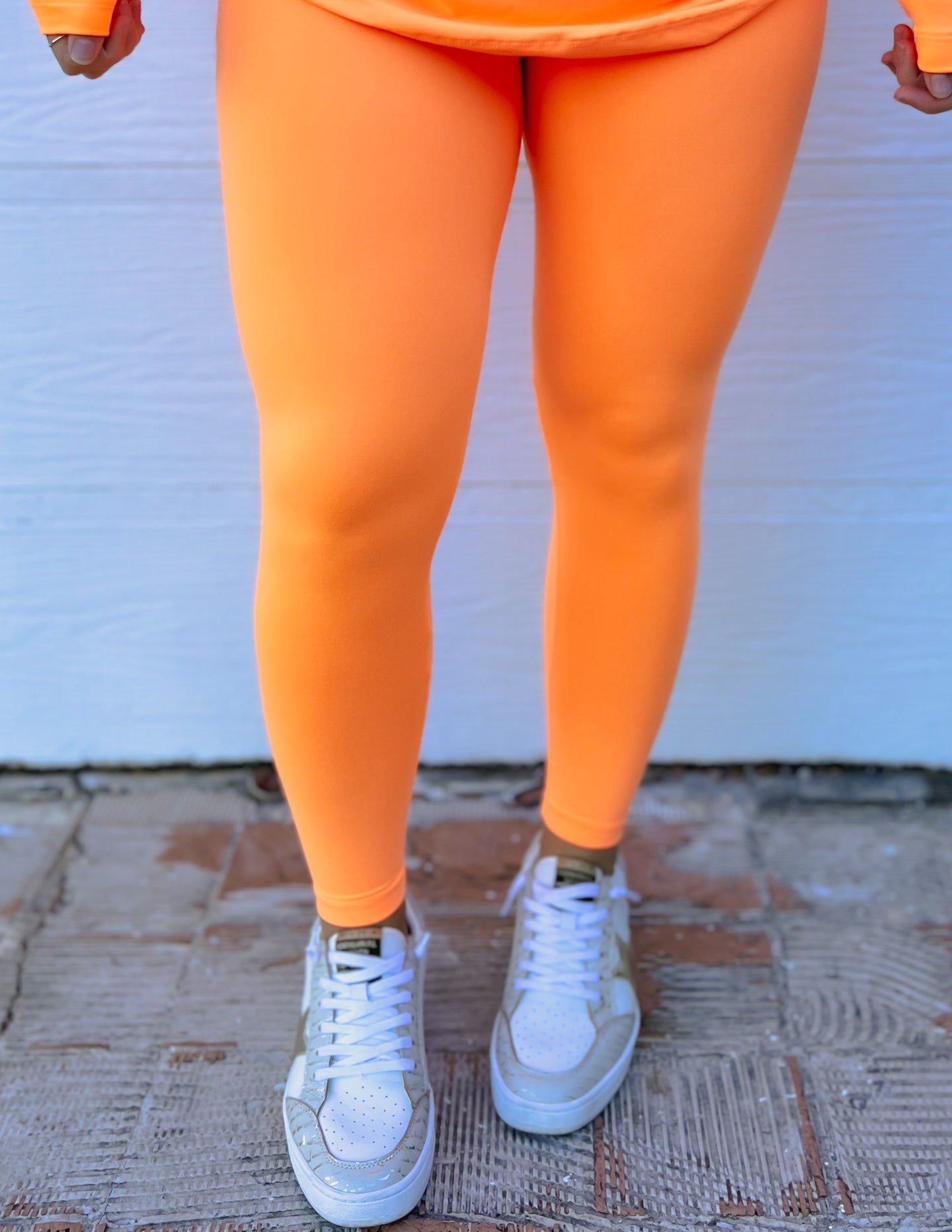 *Doorbuster* Zenana Leggings-Neon Coral