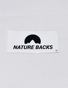 White Logo Sticker