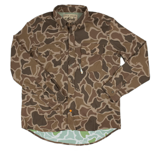 Over Under L/S 3-SEASON ULTRALIGHT SHIRT DUCK CAMO