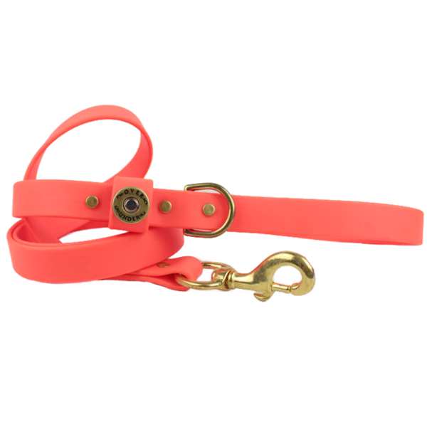 Over Under Water Dog Leash Blaze Orange