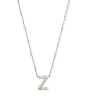 Load image into Gallery viewer, Letter Pendant Necklace - Silver