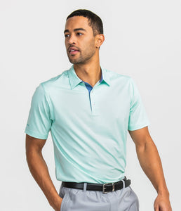 Southern Shirt Co. Men's Grayton Heather Polo Reef