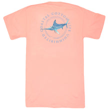 Load image into Gallery viewer, Coastal Cotton Marlin SS Tee Mango